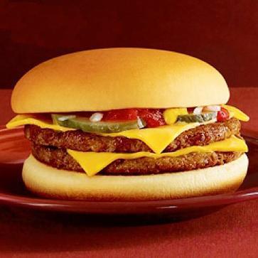 让人无比满足的“巨无霸”---双层肉饼吉士汉堡 麦当劳双层吉士汉堡