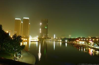 千灯湖公园 佛山千灯湖公园夜景