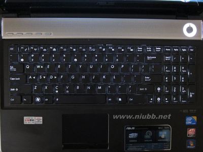 华硕N61JA更换背光键盘 华硕n61jv