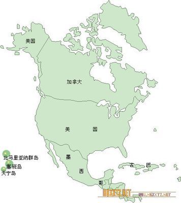 北美洲 北美洲地理
