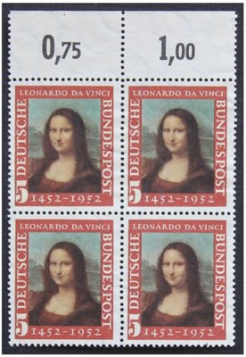 【邮票知识】世界第一枚“蒙娜丽莎”邮票与达芬奇其人达芬奇及《 达芬奇画蒙娜丽莎