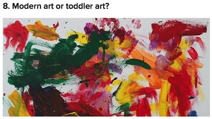 怎样区分现代艺术和幼儿涂鸦 涂鸦艺术