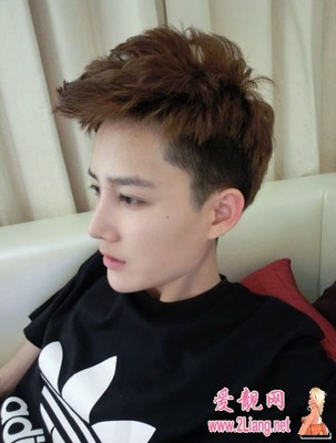[男士发型] 网络红人林弯弯的2012韩版男生发型 林弯弯发型