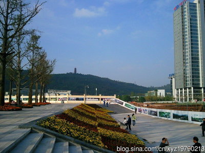 重庆北部新区两江幸福广场音乐喷泉 两江幸福广场喷泉