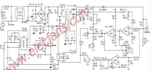电动车充电器 电动车充电器电路图