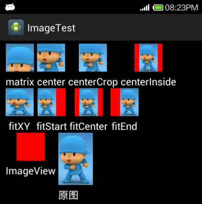 【Android】ImageView的scaleType属性参数解析 ios imageview scale