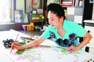 传统美与现代美的塑造者——著名工笔女画家王润的艺术追求 王润