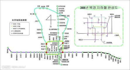 北京地铁线路图、线路查询及导游指南 北京地铁线路图 最新