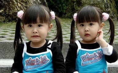 台湾人气双胞胎小姐妹最新40张动人近照曝光(图) 2016汪圆圆双胞胎近照