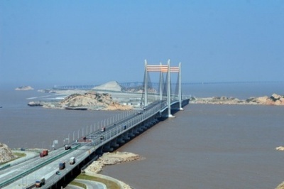 看交通以无量智慧接引道人(3)东海大桥及洋山港 上海东海大桥