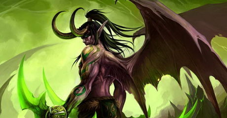 魔兽人物6、恶魔篇 魔兽世界恶魔猎手神器