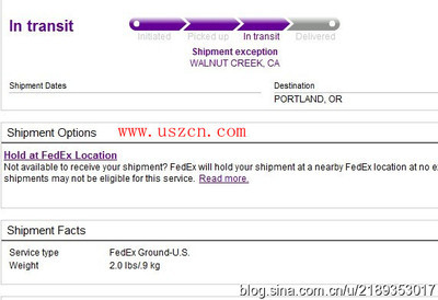 [转载]Amazon常用快递UPS、USPS追踪以及重量查询 usps详细追踪