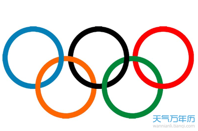 奥运五环的五种颜色分别代表什么？ 奥运五环分别代表什么