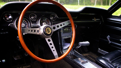1967年经典款野马ShelbyGT500 1967年野马gt500