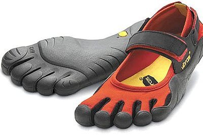 五趾鞋：世界最舒适的鞋子(图)