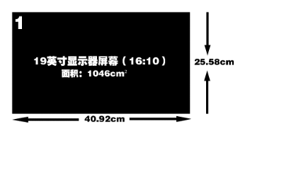 液晶显示器厘米尺寸对比 电脑液晶显示器尺寸