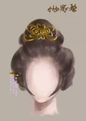 古代女子的妆容，服饰和头发的名称 中国古代女子妆容