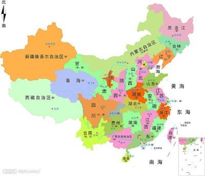 中国各省面积人口数量GDP排名 我国去年各省人口数量