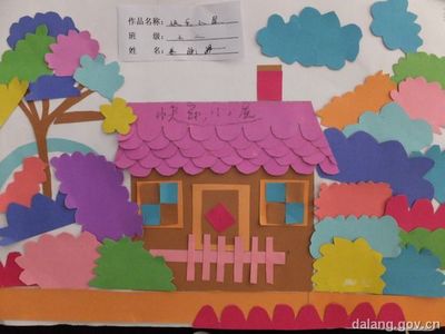 儿子幼儿园美术节——纸花制作——梅花（亲子作品） 梅花 纸藤花