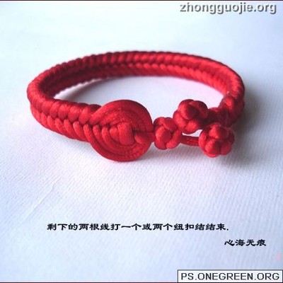 【中国结教程】教你几款简单易学简约时尚的手链编法 手链中国结的编法图解