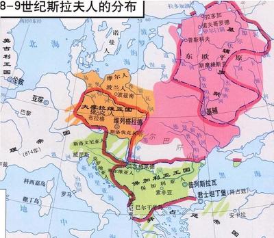 欧洲的主要民族：日耳曼人、斯拉夫人、拉丁人和凯尔特人