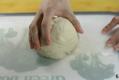 手工面包第一步---揉面发酵步骤图（超详细） 面包揉面