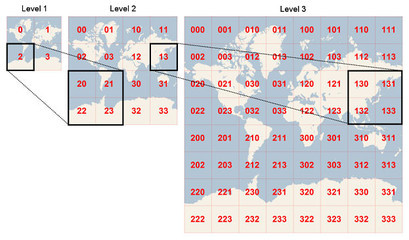 必应地图图片系统（Tile System） 必应地图标注