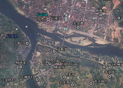 GoogleEarth终于有辰溪的高清地图了 google earth mac