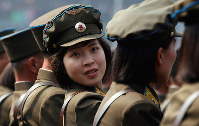 2012年朝鲜“太阳节” 庆祝金日成诞辰100周年活动 朝鲜金日成综合大学