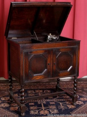 探秘大陆古董留声机收藏第一人庄诺 老式留声机