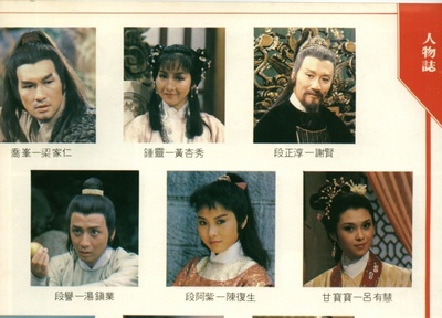 1982,1997,2003三个版天龙八部演员表 天龙八部1982汤镇业版