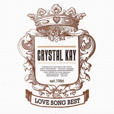 [Album][12.14]CrystalKay-[LOVESONGBEST]320k crystal kay 何度でも