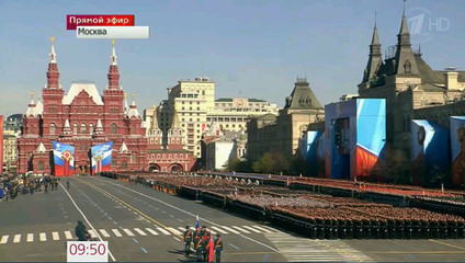 2013年5月9日红场大阅兵 [高清] 俄罗斯红场大阅兵