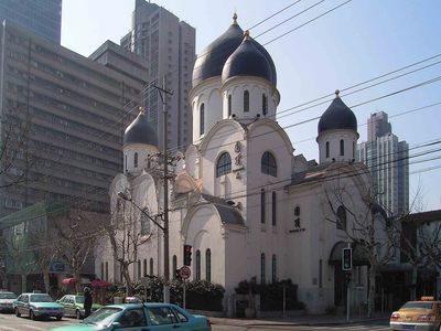 寻找上海的东正教堂 上海天主教堂