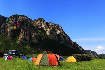 野外露营帐篷选择的一些常识 夏天野营
