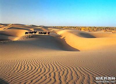 1-8 塔克拉玛干沙漠--中国最大的沙漠 世界第二大沙漠 世界最大的 塔克拉玛干沙漠的诅咒