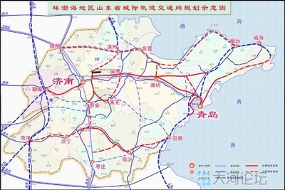 环渤海地区山东半岛城市群城际轨道交通线网规划（调整）环境影响 成渝城市群城际铁路网