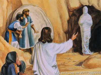 讲章：从拉撒路复活看耶稣