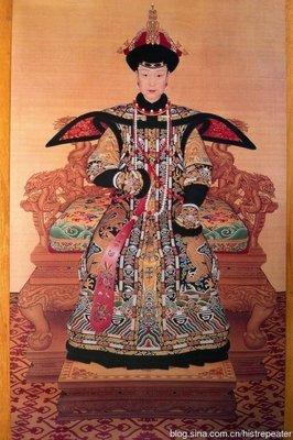 从清朝历代皇后画像看皇帝的审美观 清朝历代皇后