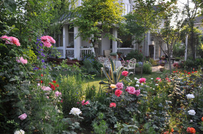 幸福花园是完美后花园，私家花园设计、迷你私家花园图片！ 迷你私家花园