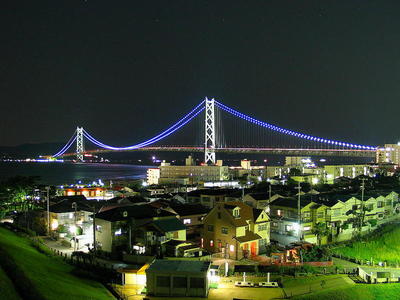日本明石海峡大桥 2014日本50000米高楼