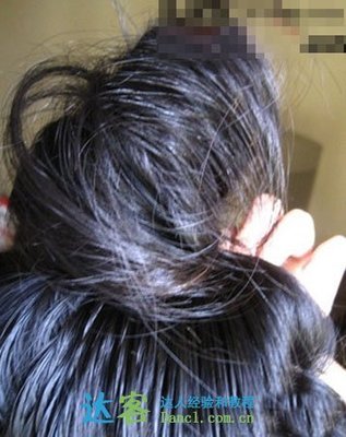 【详图细解】女生中长直发发型扎法教程 长直发发型扎法步骤