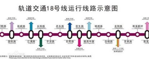 上海地铁线路图及介绍：1-18号线！
