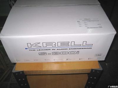 音美国 奇力KRELL S300i 2声道合并功放 纯功放 响发烧站 krell1650功放