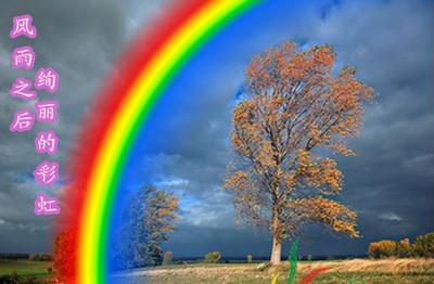 人生不经历风雨怎能见彩虹! 不经历风雨怎能有传奇