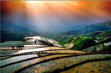 中国最美梯田（之一）－－广西龙脊梯田 广西龙脊梯田天气
