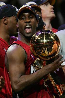NBA热火夺冠，十年前最喜爱的球星终于拿到了总冠军，加里佩顿，永 加里佩顿防守集锦
