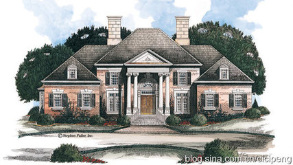 美式房屋建筑风格—新古典主义 美式房屋风格