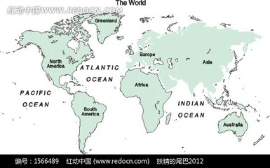 世界五大洲各国 世界五大洲地图
