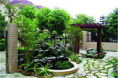 别墅庭院绿化风水在风水学中的参考 别墅庭院绿化苗木风水